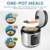 NEW Grain Cooker, Sauté, Slow Cook, Steam, Stew, Oatmeal, Risotto, Soup, 20 Cup 10 Cup uncooked, Stainless Steel 2