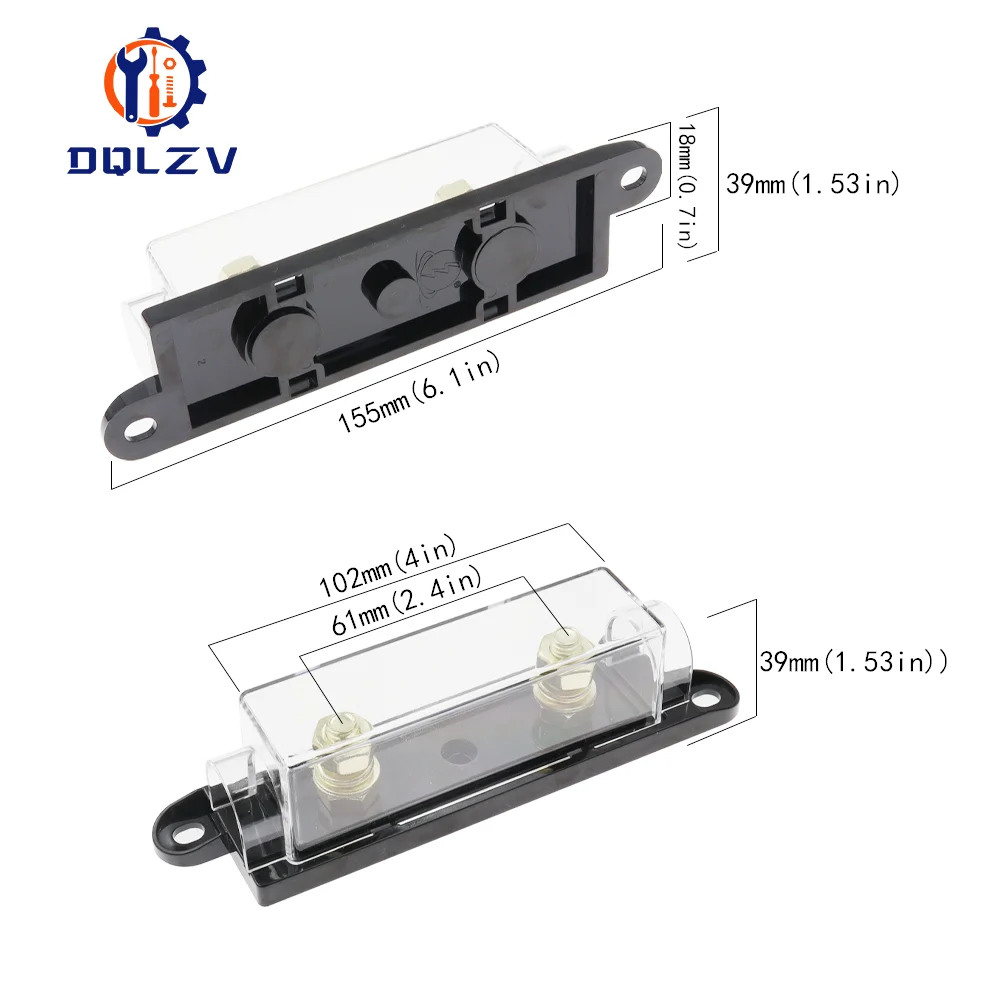 Anl Sicherungs halter verschraubte Sicherung Kfz-Sicherungs halter Schmelz verbindung mit Sicherung 40a 60a 80a 100a 200a 250a 300a Sicherungs verstärker – Detail 3