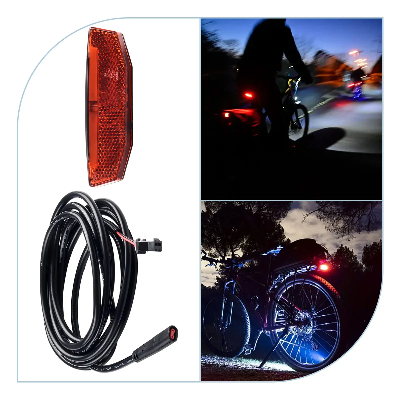 รูปสินค้า ไฟท้าย LED สำหรับ E-bike ความสว่างสูง ปลอดภัยทุกการขับขี่