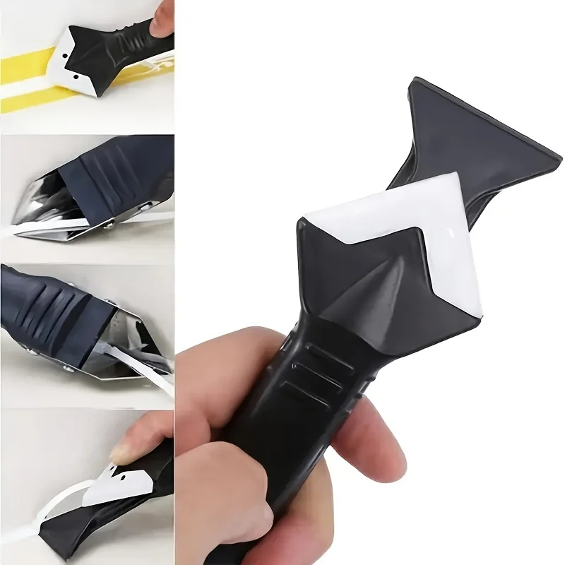 5 in1 Silicone Remover Sealant Smooth Scraper Caulk Finisher Grout Kit Tools