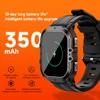MISIRUN New C26 Smart Watch 100+ Sports Modes Bluetooth Call Smartwatch 1.96" AMOLED 1ATM Waterproof Outdoor Military Wristwatch 3