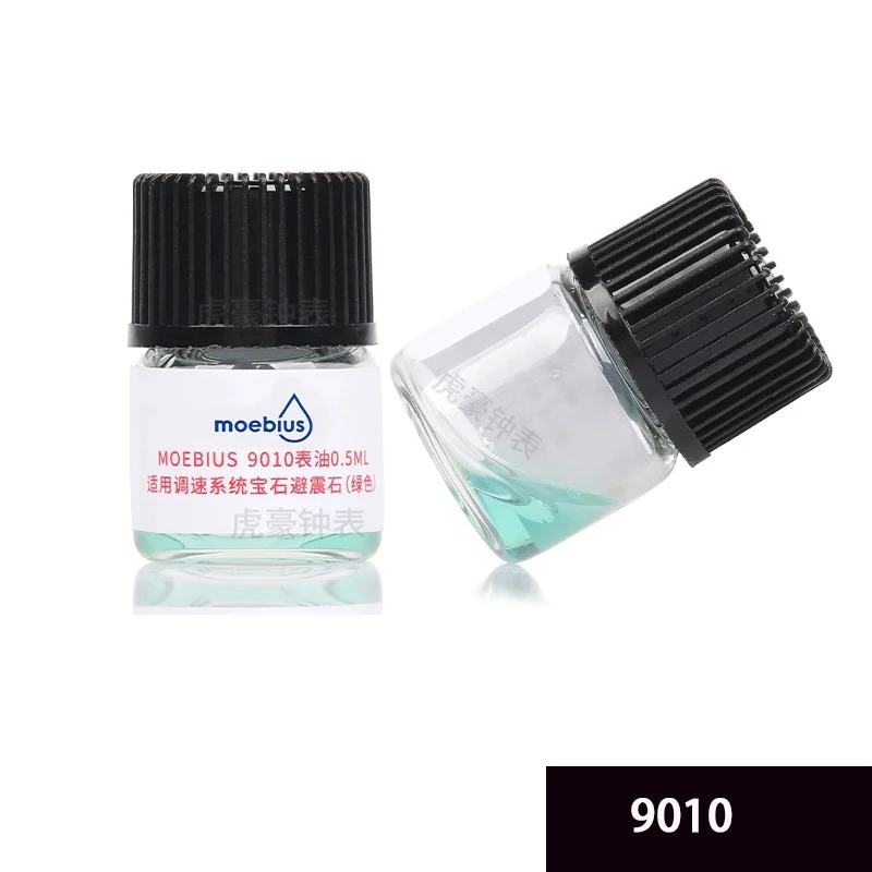 Moebius 시계 수리 도구 오일 9010 9104, 9415 p125, 말 스프링 작은 병, 0.5ML-2ML