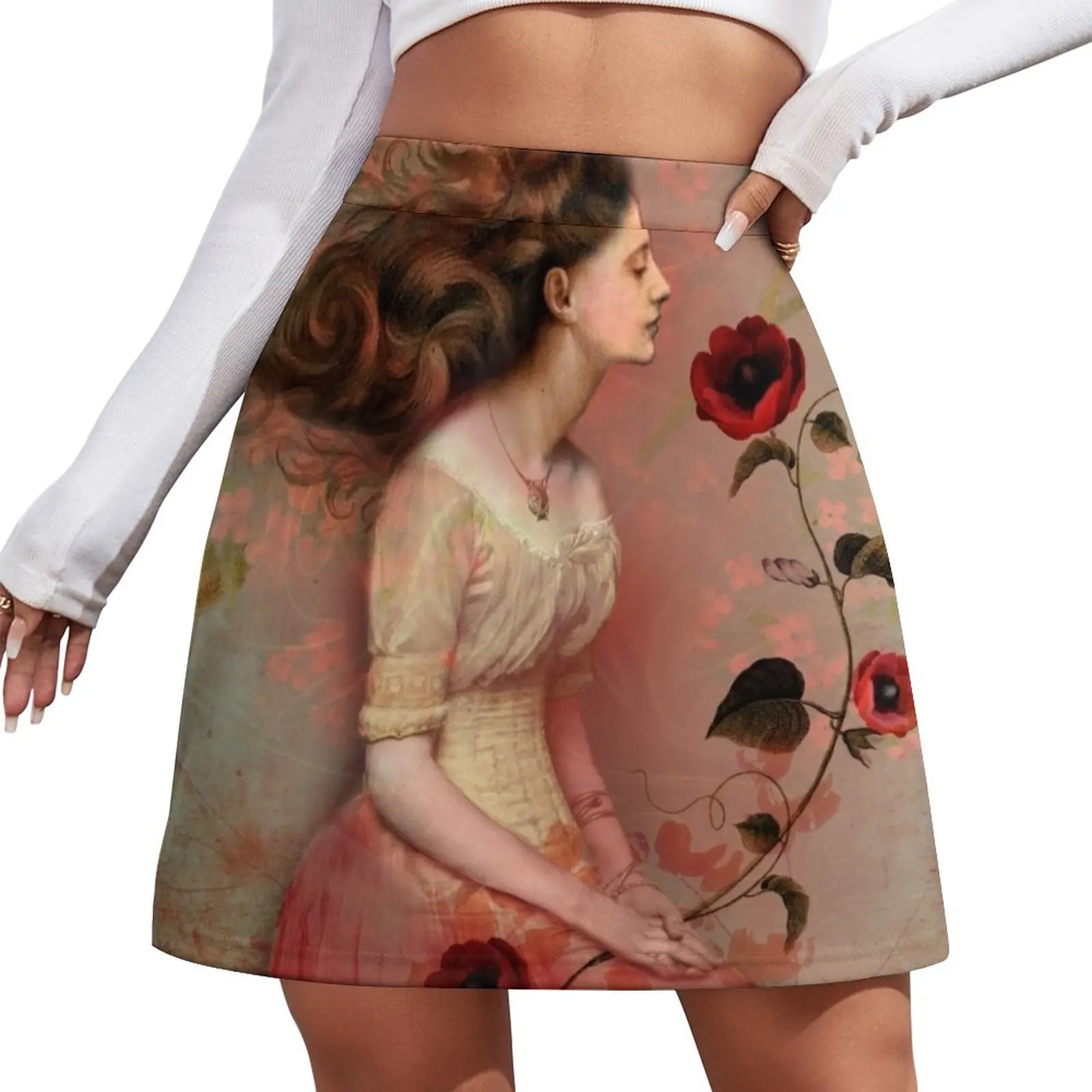 Blooming scent Mini Skirt luxury women's skirt Woman short skirt 4pcs lot blooming decay collection and sticker pack