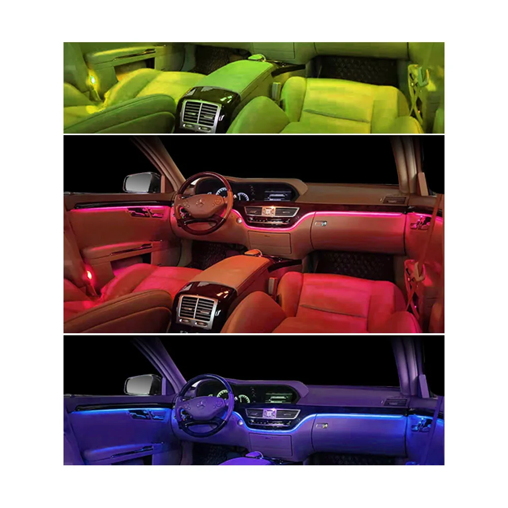 Gialulimn 64 Colours Atmosphere Interior Lamp Illuminated