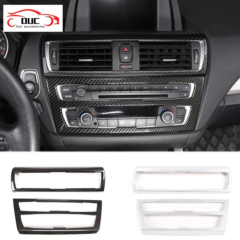 Auto Mittelkonsole Klimaanlage Modus AUTO A/C Panel Rahmen Abdeckung Trim Für BMW 1 2er F20 F21 F22 F23 2012-2018 Zubehör