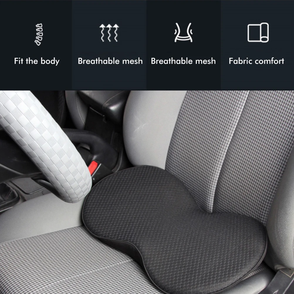 Acquista Cuscino del sedile ergonomico in memory foam per sedia da ufficio  Cuscino di supporto per lo schienale del sedile dell'auto morbido e  traspirante per alleviare il dolore all'anca e alla schiena