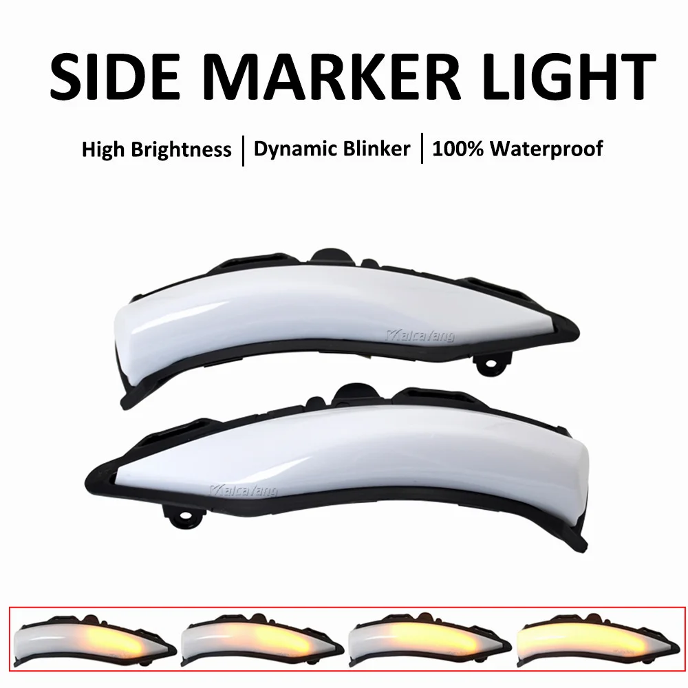 1 Paio Per Ford St Line Mk8 2018 Fiesta Mk8 2019 2020 Puma 2020 Indicatore Specchietto Retrovisore Lampada Ala Laterale Led Blinker Light