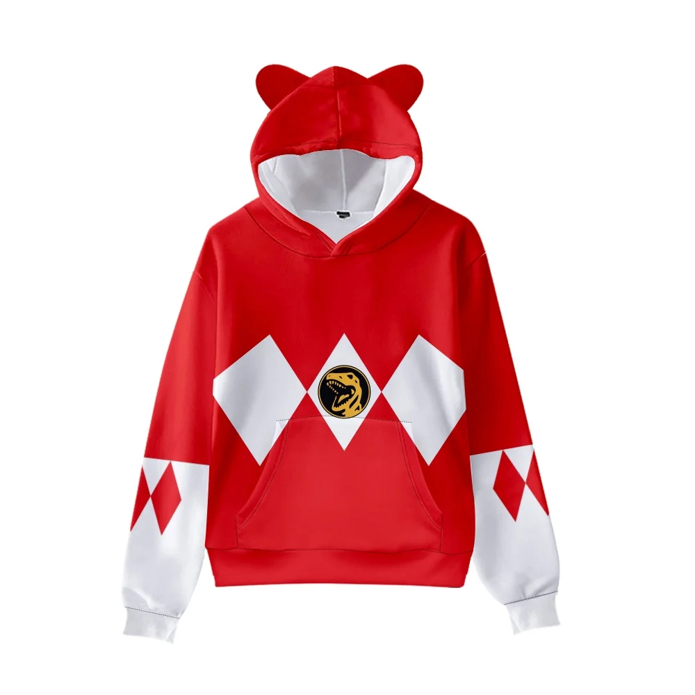 

Лидер продаж осенне-зимние толстовки Mighty Morphin с 3D Цифровым принтом, мужские и женские модные уличные толстовки, повседневная куртка