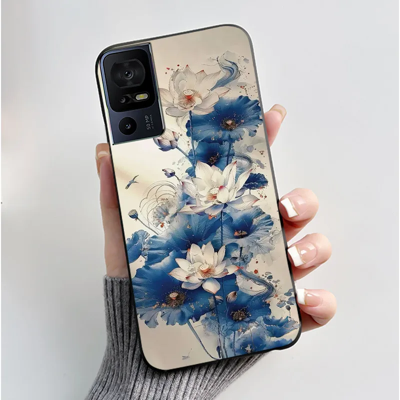 Luxury Cute Cartoon Black Soft Silicone Protective Phone Case