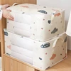 A74I-Storage Bag, Clothes Storage Comforter Storage Bag, Folding Organizer Bag With Handle, For Organizing Bedroom 1