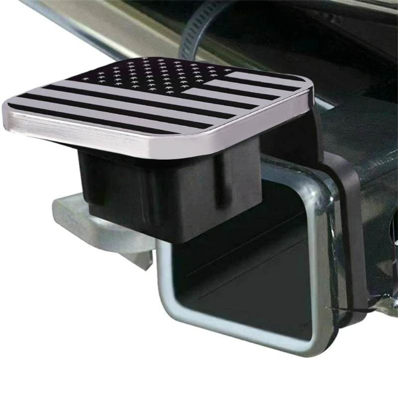 Trailer Hitch Receiver Cover For 2'' Trailer Hitch Receivers Rubber Tow Plug Caps R2LC