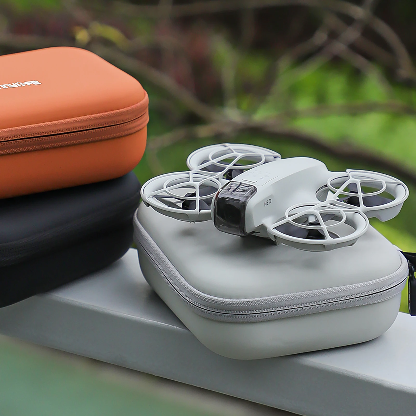 Sunnylife Portable Carrying Case for DJI Neo Drone Hard PU Travel Storage Bag Shockproof Case Waterproof Protector Accessories