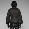 PUNK RAVE New Steampunk Black Brown Striped Men's Waistcoat Gothic Leather Decoration Retro Palace Men Vest Emo Visual Kei 4