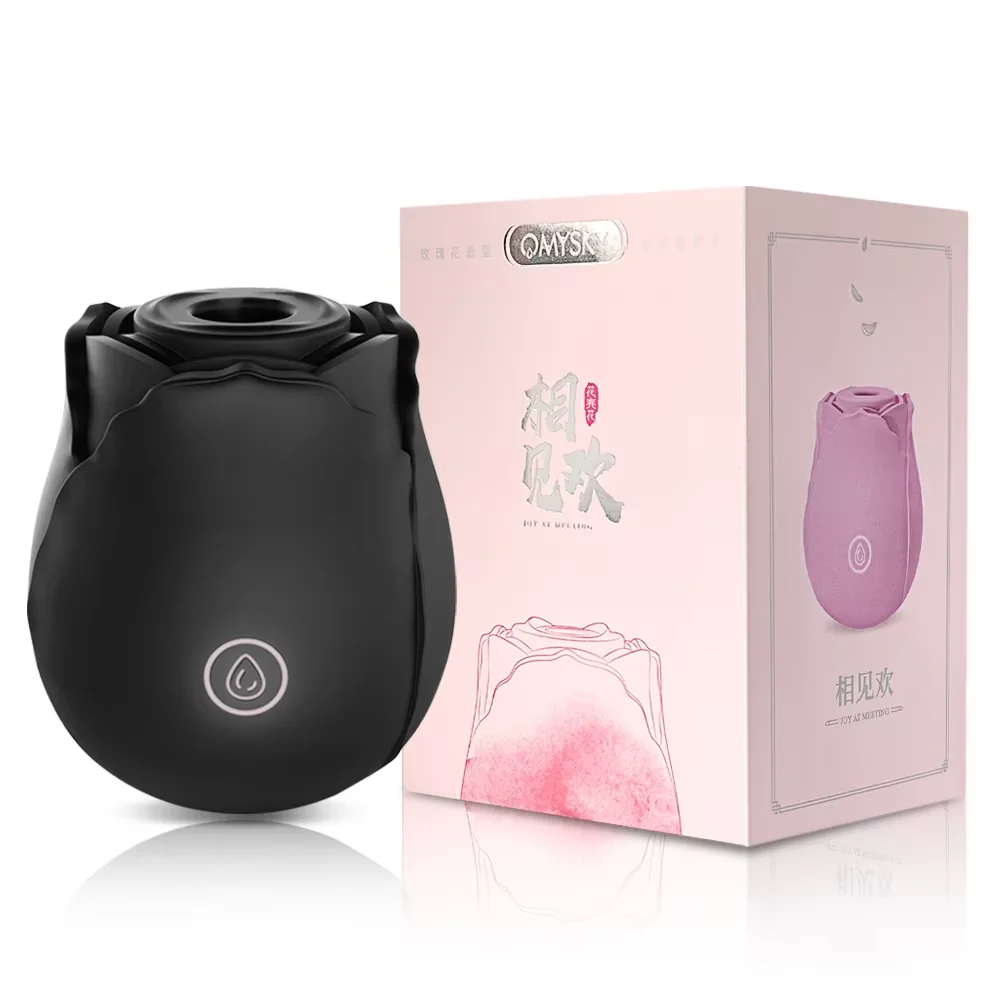 Sucking Vibrator for Women Vacuum Clitoris Stimulator Female Oral Nipple Clit Powerful Sucker Vibrating Rose-Toy Adults Sex toys