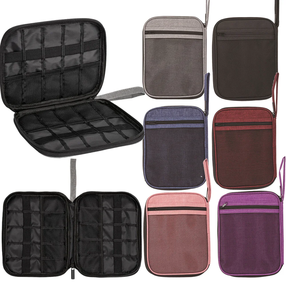 Smart Watch Band Storage Organizer Multifunction Portable Watch Strap Box for Apple Travel Pouch Bag Holds 10 Bands Case