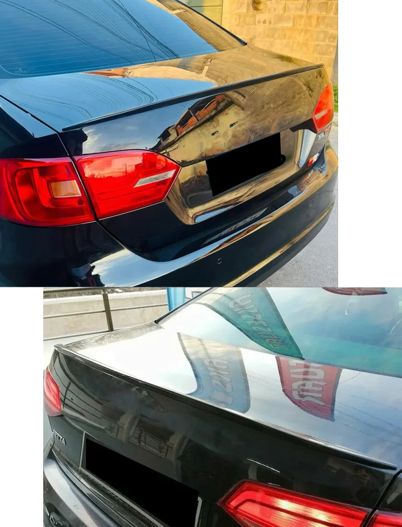 Auto Hinten Stamm Spoiler Flügel Für VW Zubehör Volkswagen Jetta Limousine MK6 2011 2012 2013 2014 2015 2016 2017 2018 – Detail 4