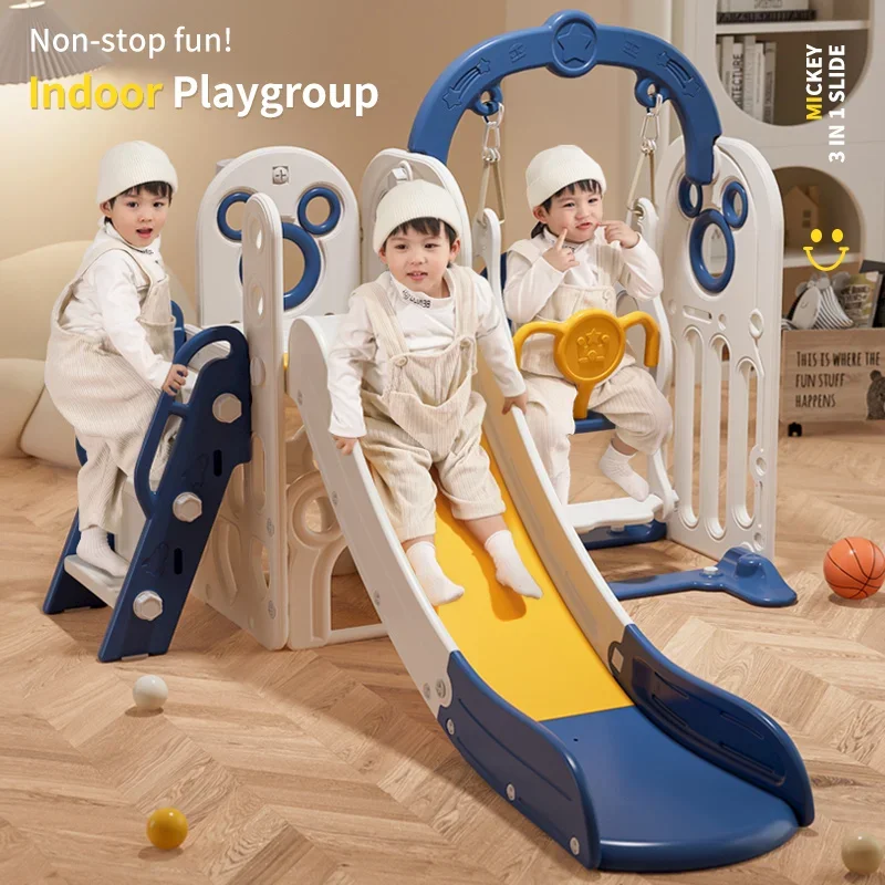 Kids Slides Indoor Baby Play House Slide Colorful Plastic Children Cheap Playground Sliding Toddler Toy for Home