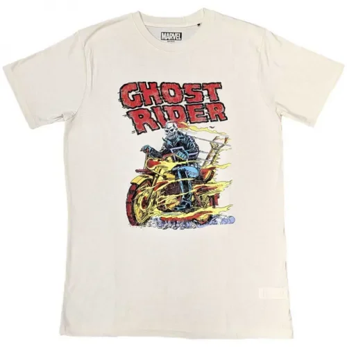 Maglietta Da Ciclismo Ghost Rider Beige Maniche Lunghe O Corte