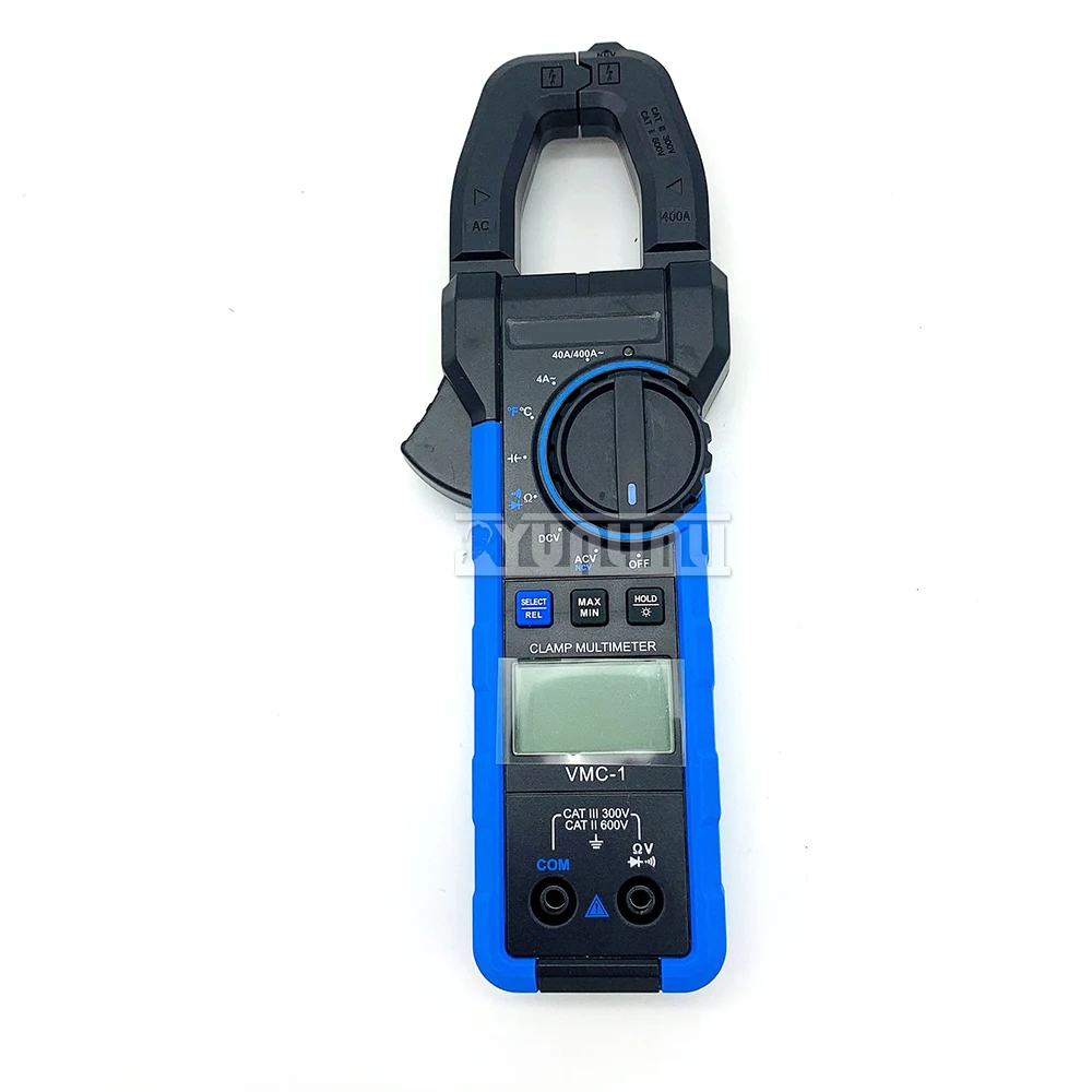 

Digital Clamp Meter Pinza Amperimetrica AC DC Current Clamp Meter Voltage Voltmeter 400A DC Current Pliers Ammeter VMC-1