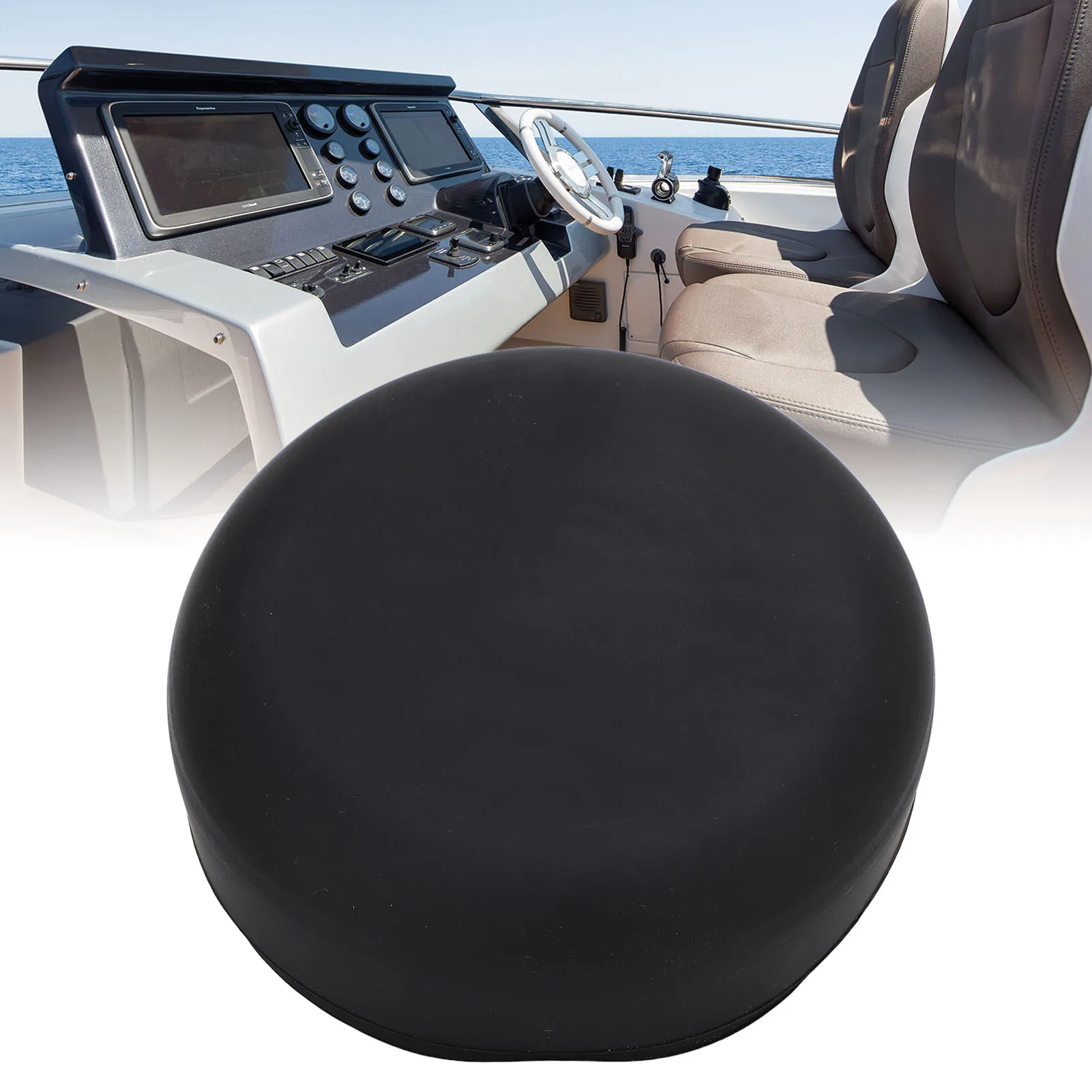 110mm Marine Radio Cover Gauge Cover Rubber Moist MP5 Protective Weather Resistant For Boats