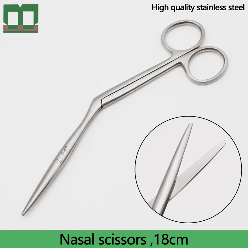 nasal-scissors-wear-well-sharp-edge-18cm-for-rhinoplasty-cosmetic-plastic-surgery-stainless-steel