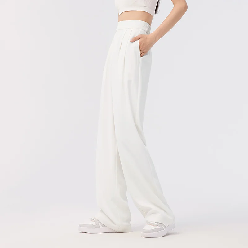 Semir Casual Pants Women Cool And Easy To Handle Suit Pants 2023 Summer Style Drape High Waist Wide Leg Commuting