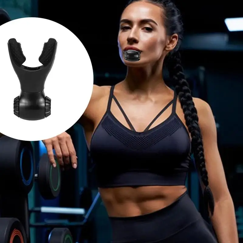 Deep Breathing Lung Exerciser Device Adjustable Portable Lung & Muscle Trainer Respiratory Training Device Adjustable Respirator