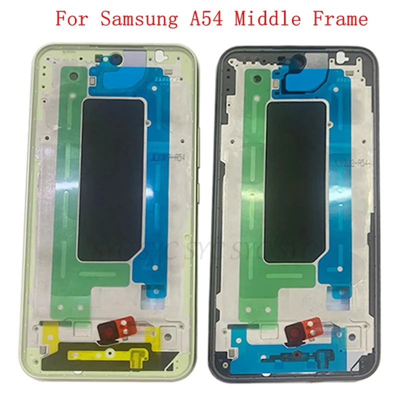 

Middle Frame Housing LCD Bezel Plate Panel For Samsung A54 A546 Phone Metal LCD Frame Repair Parts