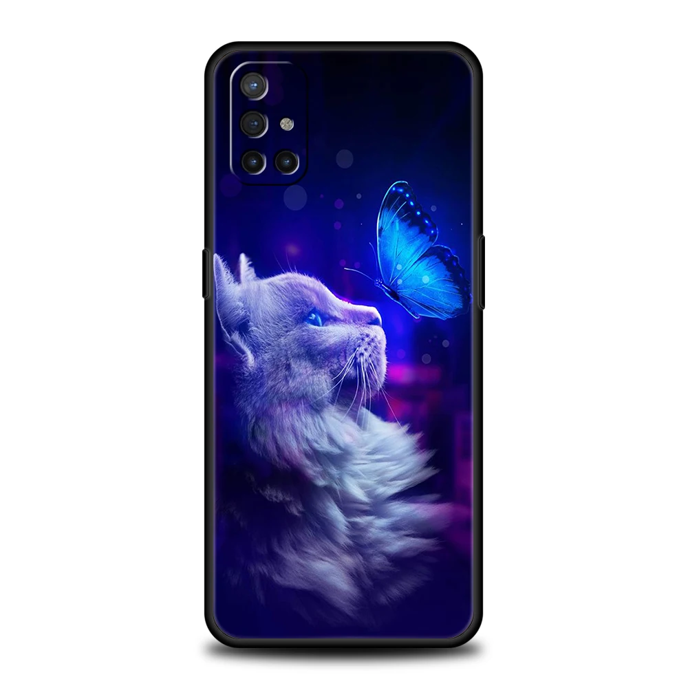 Adorable Cat Silicone Phone Case - Durable TPU Cover