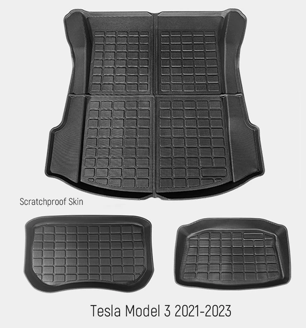 TPE 2024 New For Tesla Model 3 Highland Floor Mats All Weather Front Rear  Cargo Liner Mat, Waterproof Anti-Slip Mats Accessories - AliExpress