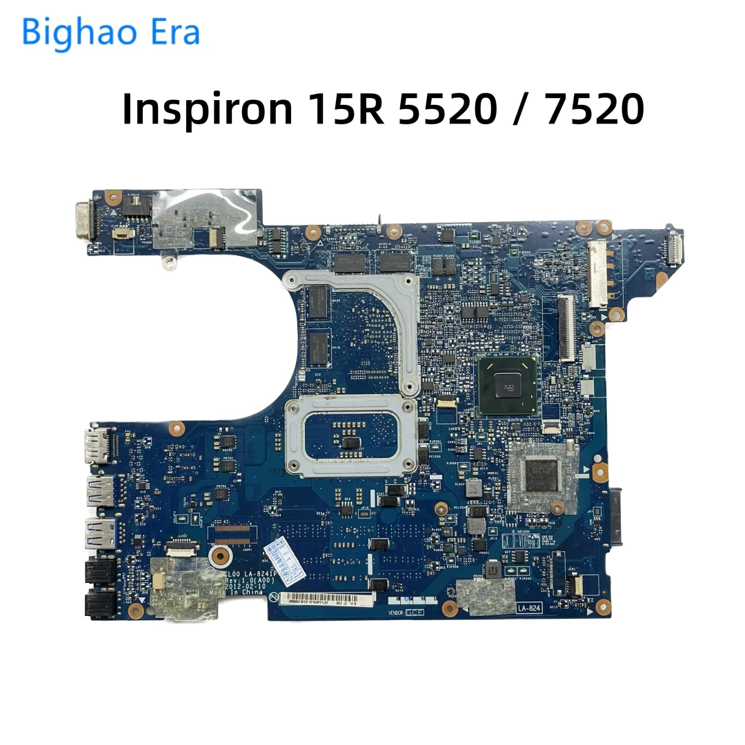 Laptop Placa-mãe Qcl00 La8241p para Dell Inspiron 15r 5520 7520 com Hm77 Hd7670m Hd7730m 1gb Gpu Cn0n35x3 04p57c 06d5dg - Imagem 5