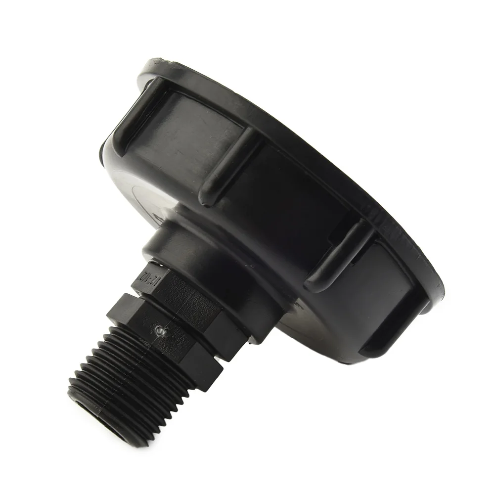 

Hose Connector Easy to Use IBC Tank Adapter 60mm Coarse Thread Inlet with 1/2 3/4 1 Female Fitting for Water Hose Connection