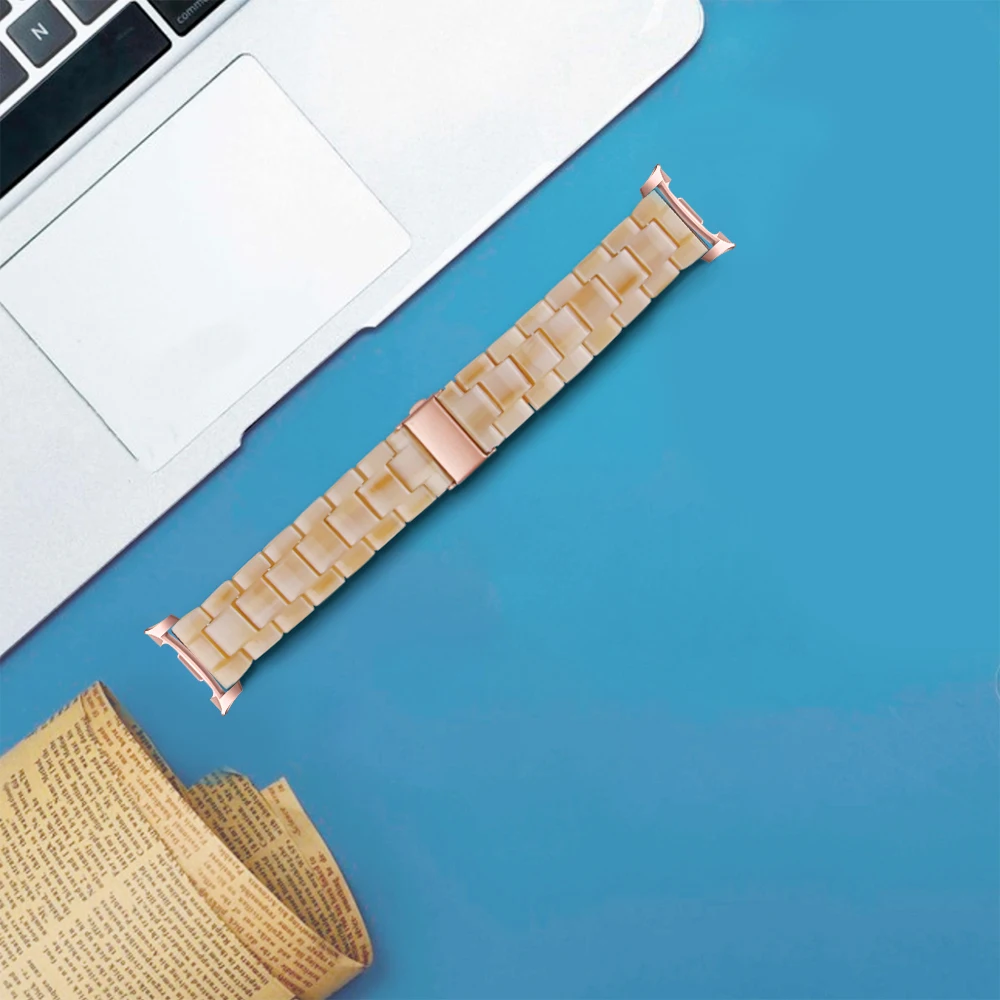 Seamless Resin Strap Bracelet for Smartwatch Wristbands