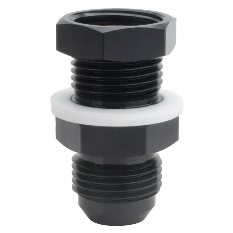 콜드 오일 커넥터 호스 엔드 피팅 어댑터, Ki Lare 연료 전지 벌크 헤드 피팅, PTFE 와셔 포함, 8 AN AN8