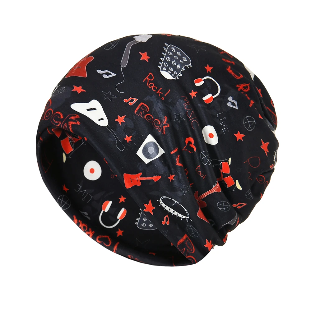 Top Mode Frühling Herbst Frauen Warme Mützen Skullies Schal Casual Dance Mädchen Hut Schals Sport Marke Beanie Knochen Outdoor Knochen – Detail 8