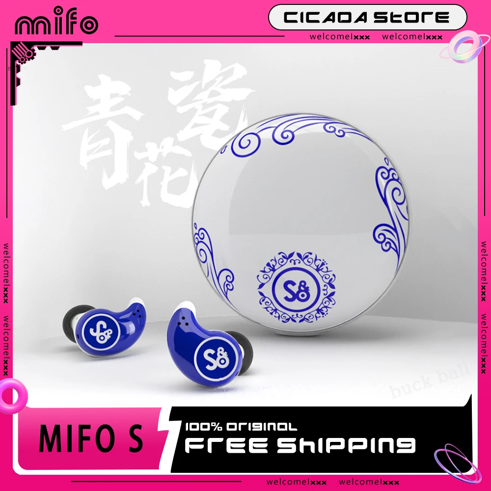 

Mifo S Wireless Bluetooth Earphone In-Ears Earbuds TWS HiFi Noise Reduction IPX7 Waterproof ANC Wireless Sports Earphones Gift