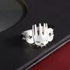 Anime JoJo's Bizarre Adventure Enrico Pucci Cosplay Ring Unisex Adjustable Opening Rings Jewelry Accessories Gifts 2