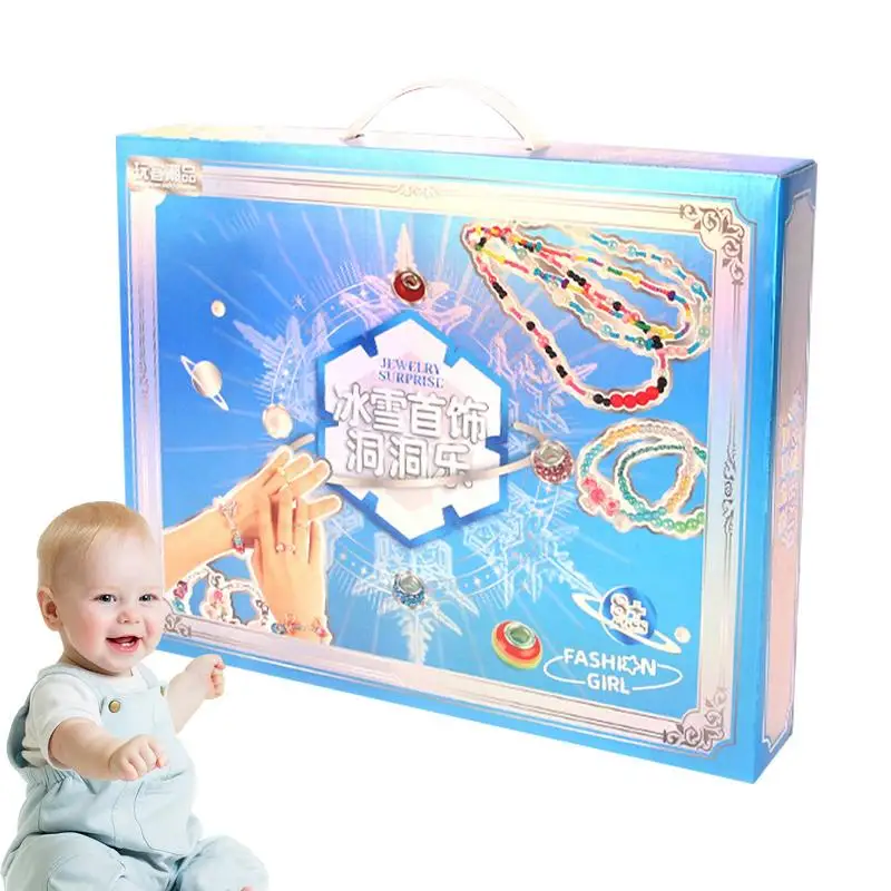 

Bracelet Making Gift Set Arts Crafts Gifts Set Girls Charm Bracelet Making Jewelry Making DIY Craft Gifts Creative Gifts For