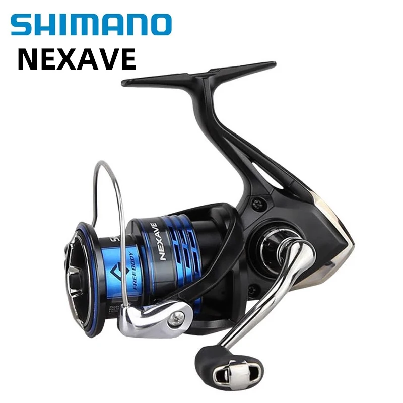 Катушка для спиннинга SHIMANO NEXAVE, 3 + 1 шарикоподшипник, максимальное тяговое усилие 11 кг, 1000, 2000, 2500, 3000, 4000, 5000, для морской и речной рыбалки
