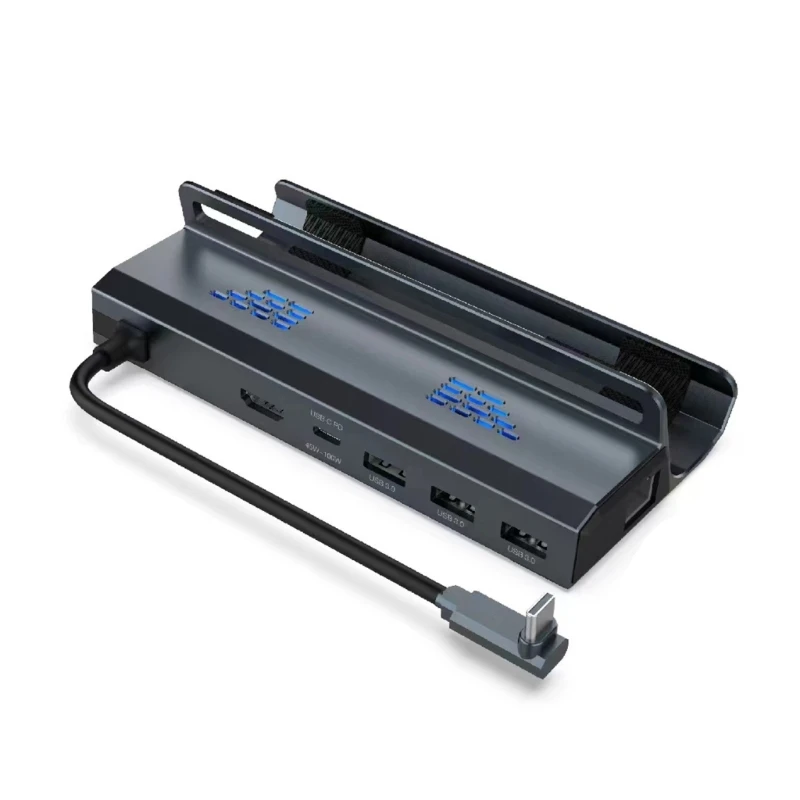 

6-in-1 Docking Station for Steam Deck with RJ45 Port 2.0 4K@60Hz