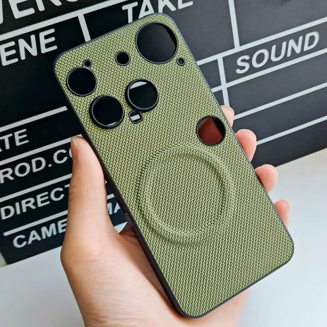 Nothing Phone 3 Business Magnetic Leather Phone Case with Magsafe and Wireless Charging Compatibility