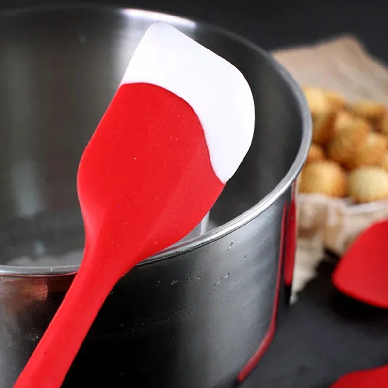 Silicone Spatula Kitchen Cooking Spatula Large Silicone Spoon Cake Pastry Mixing Spoon Cooking Tools Kitchen Accessories