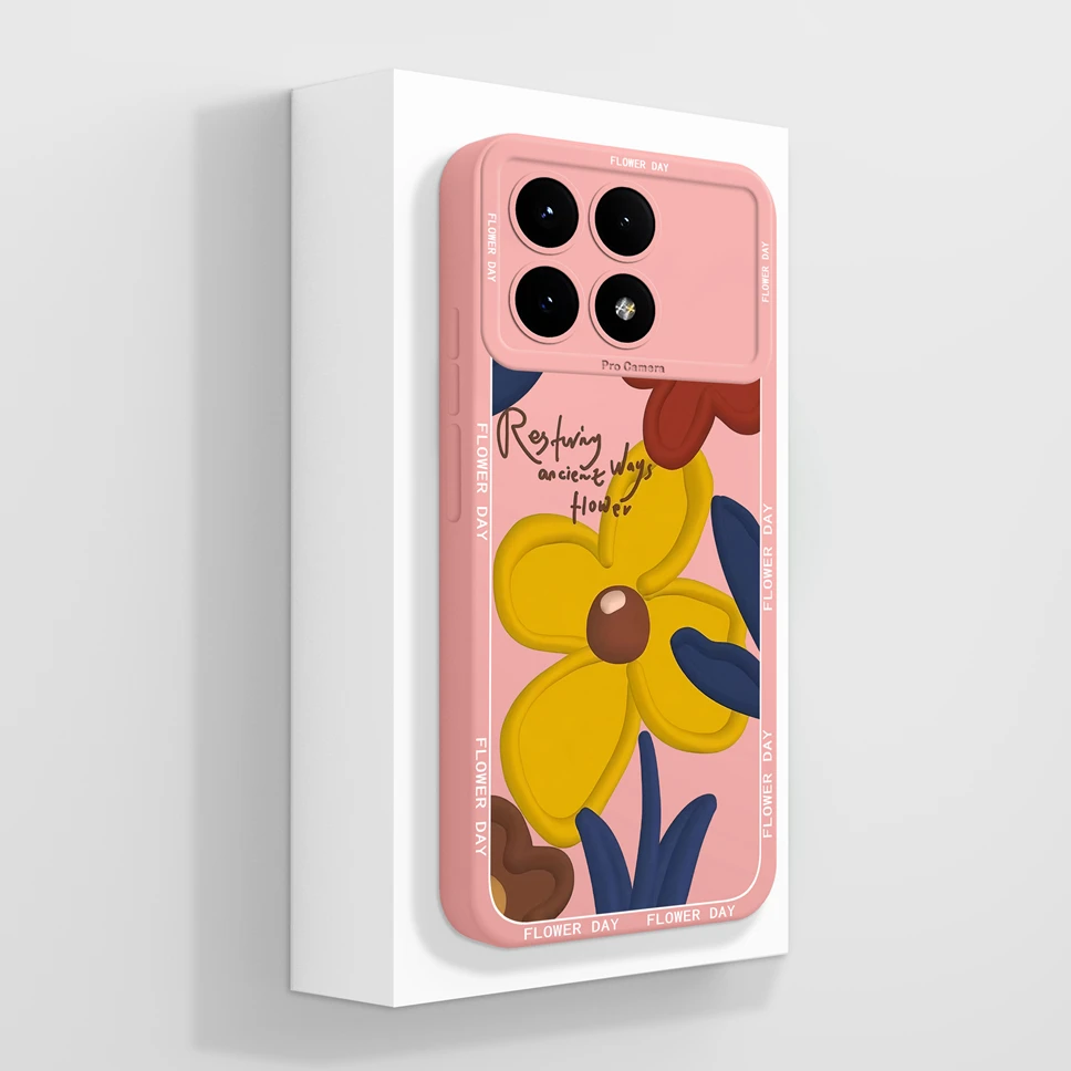 Pretty Pattern Painted Anti-Drop Protective Back Cover Case