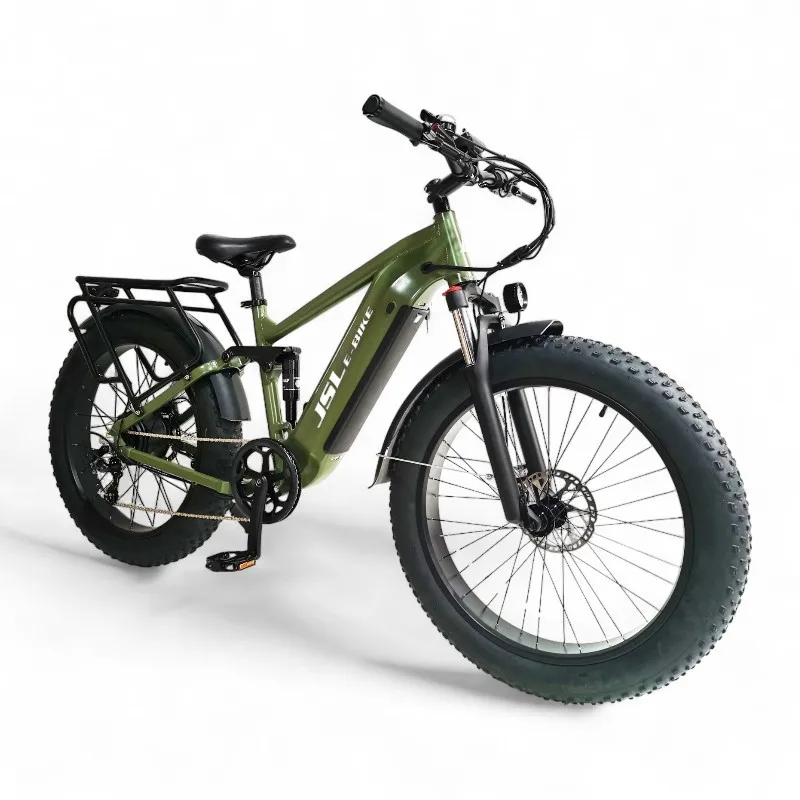 new North American hot-selling aluminum alloy 26-inch full shock absorption fat tire electric self