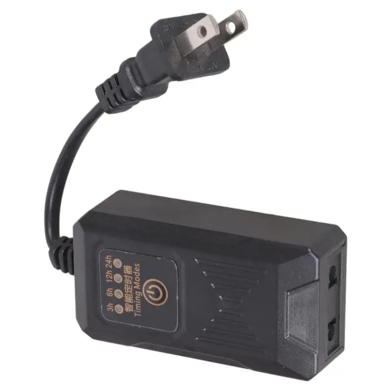 652F Mechanical Outlet Timers 3H 6H 12H 24H Auto On/Off For Energy Saving Home Office Devices