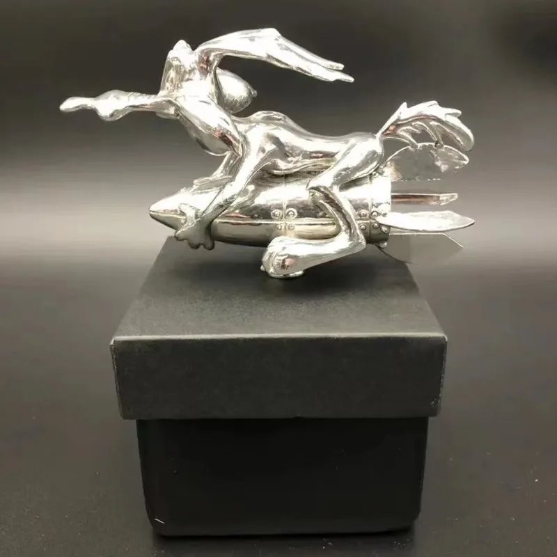 Lkx Wile E Coyote Accessori Auto Shooter Hood Cover Decorazione Vintage Targa Topper Car Front Cover Hood Ornaments