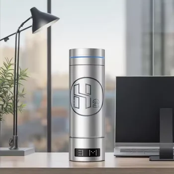 เครื่องกําเนิดน้ําไฮโดรเจนแบบชาร์จไฟแบบพกพา 6000ppb แหล่งจ่ายไฟ USB ใช้เทคโนโลยี SPE/PEM ร้อน 2