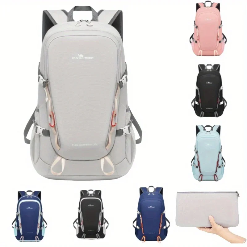 Water-Resistant Outdoor Backpack-Large Capacity, Adjustable Straps for Hiking & Travel, Foldable Tablet Compartment