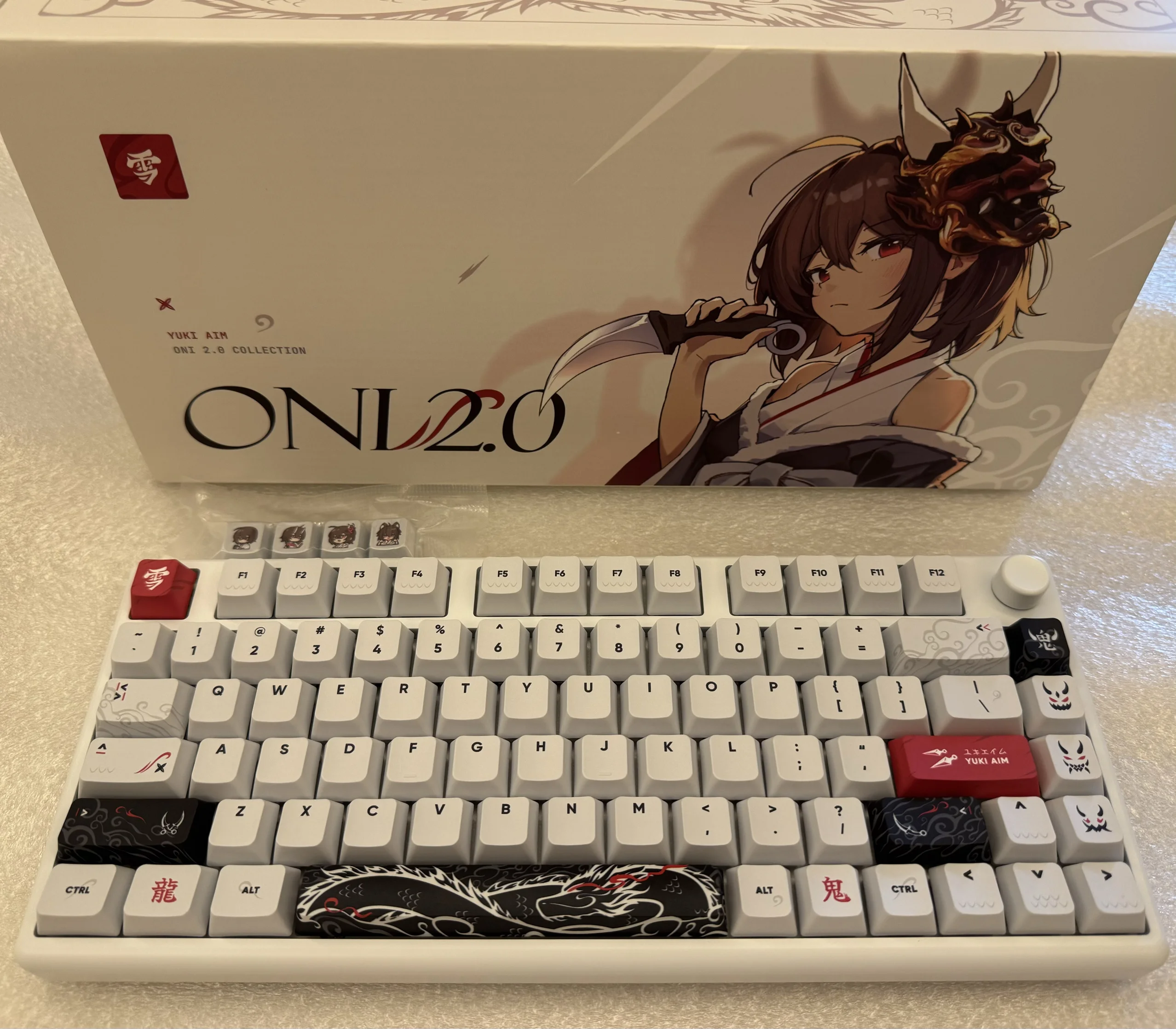 w*s様 Yuki Aim Oni 2.0 75% HE Keyboard Yuki Aim x Arbiter Studio Oni 2.0 75% HE Keyboard｜ふもコレ