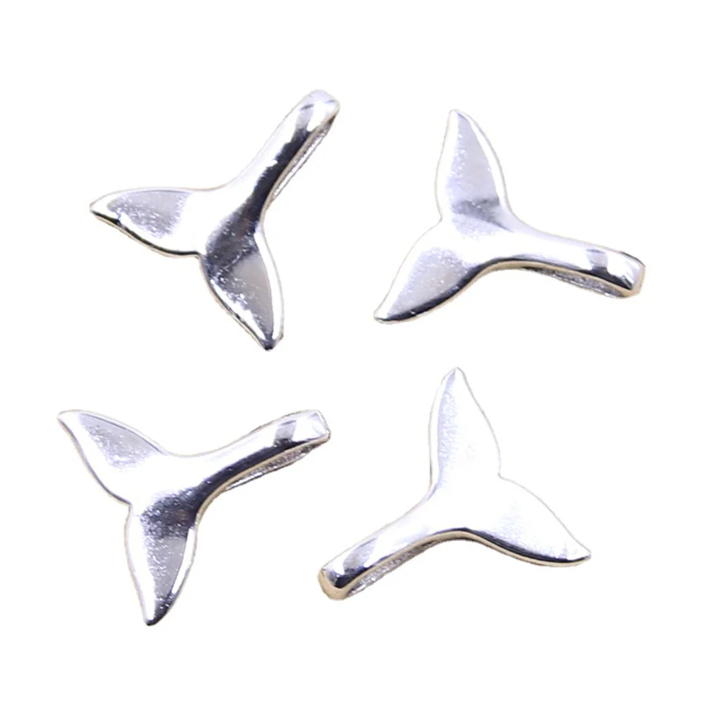 15 Stück Charms Whale Tail 19x18mm Antik Silber Farbe Anhänger Herstellung DIY handgemachter tibetischer Schmuck
